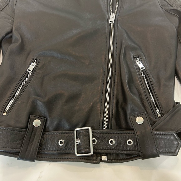 Diesel Black Leather Jacket! - Picture 7 of 16
